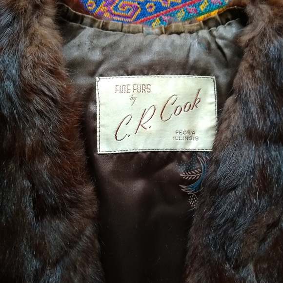 Vintage fur capelet - Picture 14 of 16